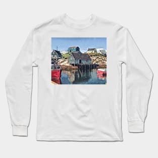 Peggy’s cove, Nova Scotia Long Sleeve T-Shirt
